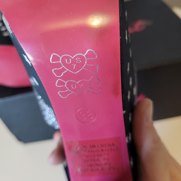 Iron Fist Starry Night Super Platforms, New with Flaws, Size 7 - Picture 12 of 13